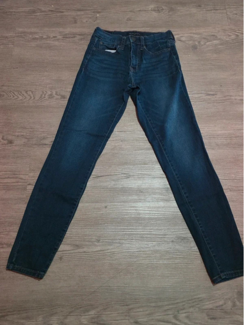 Aéropostale High Rise Jegging Dark Wash Jeans (Size 0 Regular)